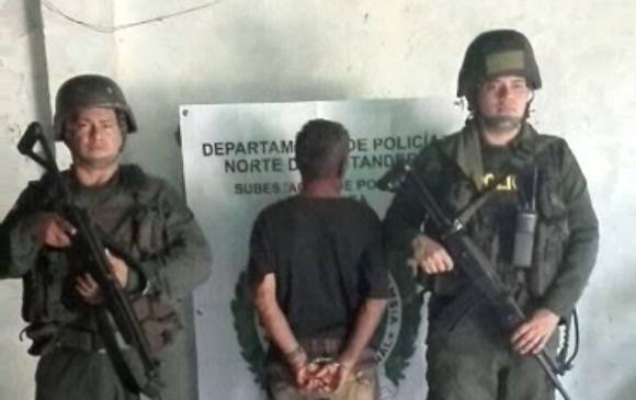 La Policía capturó en flagrancia al hombre de 57 años. FOTO POLICÍA