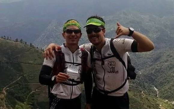 7Cerros será la quinta prueba de aventura que recorrerán juntos Diego Palacio (izquierda) y Juan D. Camargo. FOTO CORTESÍA