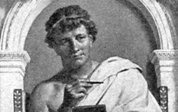 Este es el poeta Ovidio, exiliado de Roma hace 2.000 años. 