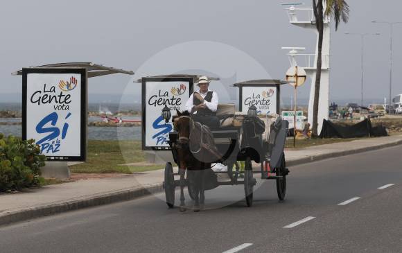 Del dispositivo de seguridad en Cartagena hacen parte 1200 hombres del Ejército, 1500 de la Policía Nacional. fotO Donaldo Zuluaga