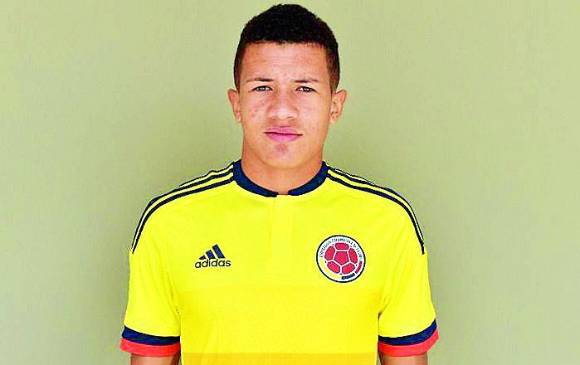 Juan Diego Alegría, jugador tolimense al servicio de Colombia. FOTO cortesía FCF