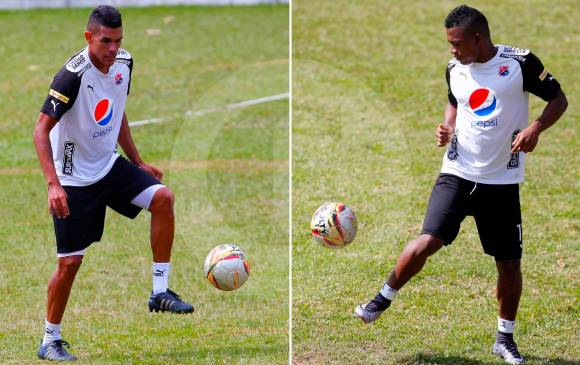 Juan Camilo Saíz y Fabio Burbano revivirán hoy momentos especiales en el Parque Estadio Sur. FOTOS Manuel Saldarriaga