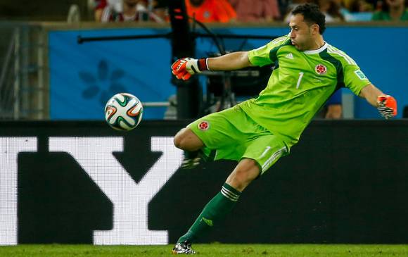 David Ospina acaba de disputar la Copa América con Colombia. FOTO COLPRENSA
