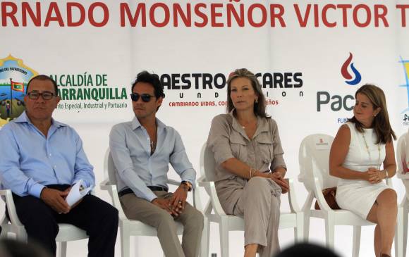 El Hogar forma parte de la Fundación Maestro Cares que fue creada en 2012 por Marc Anthony y el empresario Henry Cárdenas, para mejorar la calidad de vida de los niños huérfanos en América Latina. FOTO Colprensa