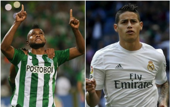 Borja y James son los únicos futbolistas colombianos en el listado. FOTO Manuel Saldarriaga y Reuters