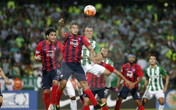 La serie está 1-1 entre paisas y paraguayos. FOTO Juan Antonio Sánchez