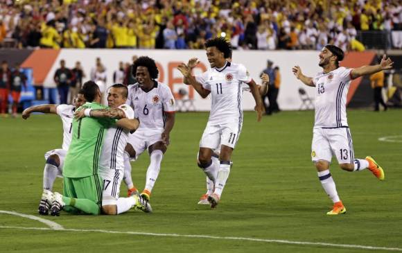 Colombia sigue en el tercer lugar de la clasificación mundial de la Fifa. FOTO AFP