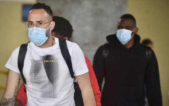 David Ospina, juicioso con protocolos de bioseguridad. FOTO FCF