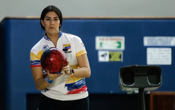 María José Rodríguez, en acción. FOTO colprensa