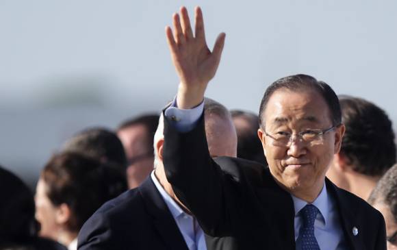 El secretario general de la ONU, Ban Ki-moon. FOTO Archivo Colprensa 