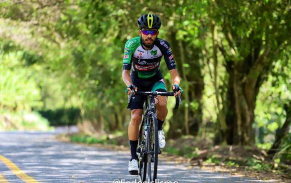 Edison Muñoz, ganador de la segunda etapa del Clásico RCN. FOTO @FEDECICLISMO