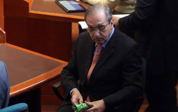 Se realizó una nueva sesión del juicio contra Luis Alfredo Ramos en Bogotá. FOTO Colprensa