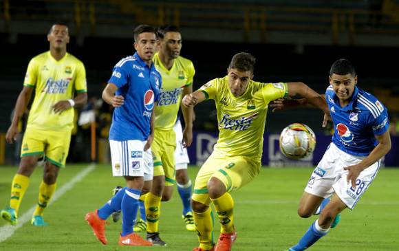 Los bogotanos no ganan hace tres jornadas y en la última fecha cayeron 3-1 con Tolima. FOTO Colprensa