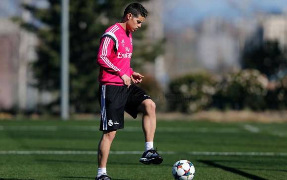 El colombiano se perderá el Superclásico y el encuentro de vuelta de los octavos de la Champions. FOTO CORTESÍA REAL MADRID