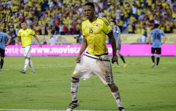 Yerry Mina, defensa de la Selección Colombia. FOTO COLPRENSA