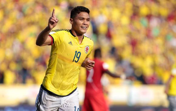 Teófilo quiere jugar la Copa Amércia y hoy brilla más por su fútbol. FOTO Colprensa