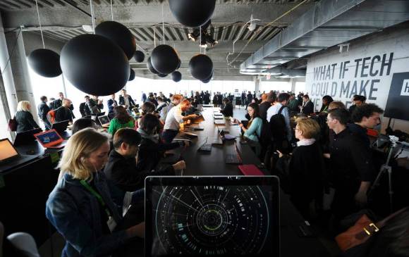 La compañía tecnológica taiwanesa presentó su nueva gama en un evento en la prensa en el edificio Cuatro del Wold Trade Center, en la llamada “zona cero”. FOTO Cortesía Acer Facebook