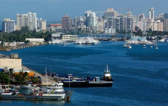 Aspecto del Wetvan Overseas, terminal marítima ubicada en Puerto Rico. Cementos Argos adquirió el 60 por ciento de la propiedad de ese puerto por 18,3 millones de dólares. FOTO cortesía