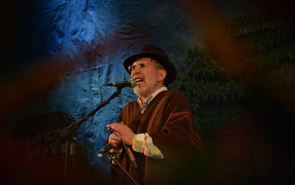 Jorge Velosa es cantante y actor. Entre sus canciones más populares está La cucharita. FOTO COLPRENSA