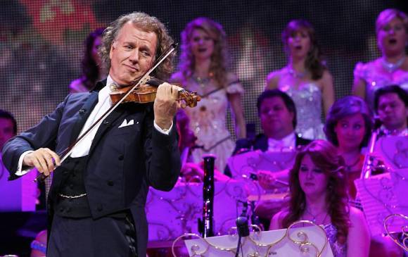 El afamado violinista holandés André Rieu. FOTO Cortesía Film & Arts