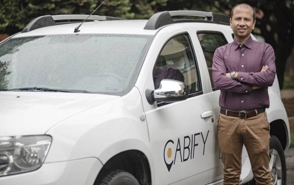 Ómar Calvo, gerente de Cabify Colombia, reconoce el potencial que tiene el mercado corporativo y turístico. FOTO CORTESÍA CABIFY
