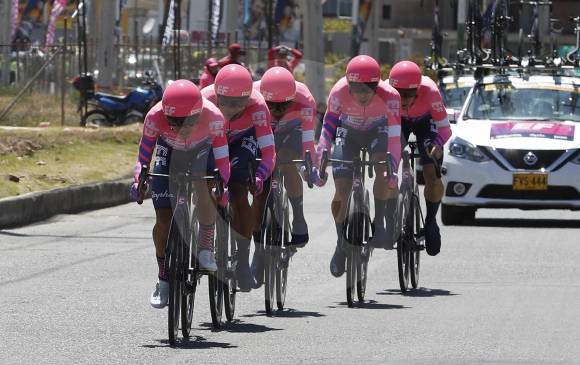 El EF Education First Pro Cycling ha sido animador de primer nivel en diferentes carreras del mundo. FOTO MANUEL SALDARRIAGA