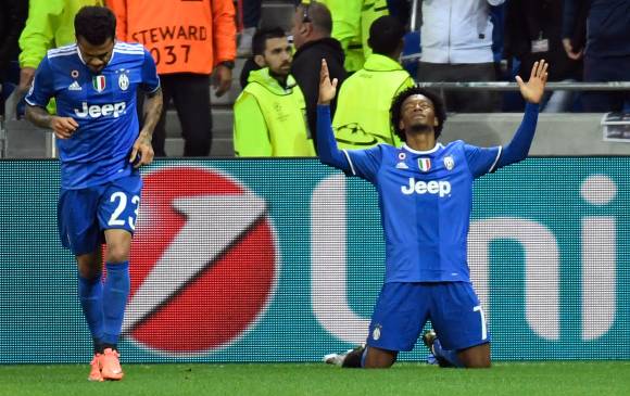 Juan Guillermo Cuadrado no es titular habitual, pero el técnico Massimiliano Allegri lo está teniendo en cuenta. FOTO afp 