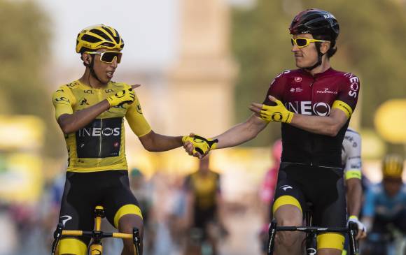 Egan es el tercer ciclista más joven en ganar el Tour de Francia. FOTO TOUR DE FRANCIA