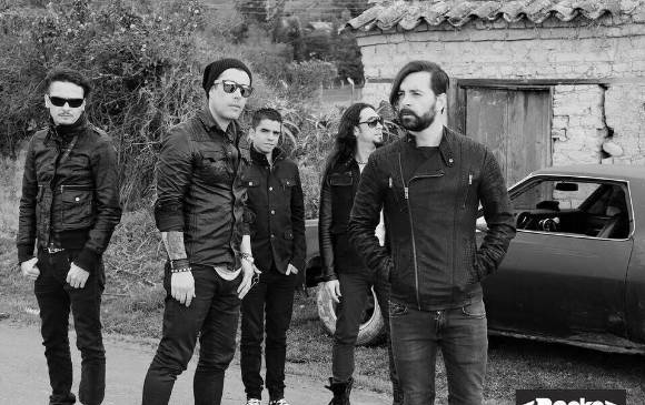 Esta es Rocka, la banda donde Julián es vocalista. FOTO Cortesía Julián Orrego.