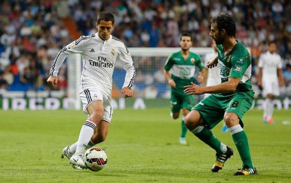El mexicano apenas ha disputado 173 minutos desde su llegada al Real Madrid. FOTO CORTESÍA REAL MADRID