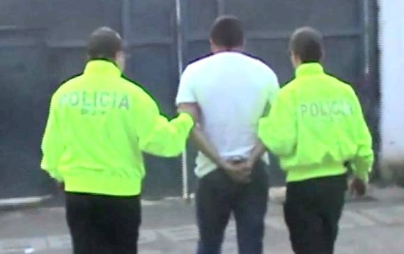 Policía capturó en Buga a alias “Talones” cabecilla de una banda de crimen organizado en la región del Valle del Cauca. FOTO COLPRENSA