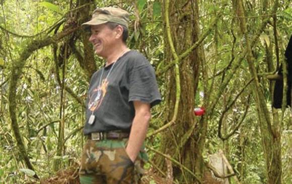 Israel Ramírez Pineda alias “Pablo Beltrán”, tercero al mando del Eln anunció que están listos para iniciar la fase pública de conversaciones. FOTO COLPRENSA