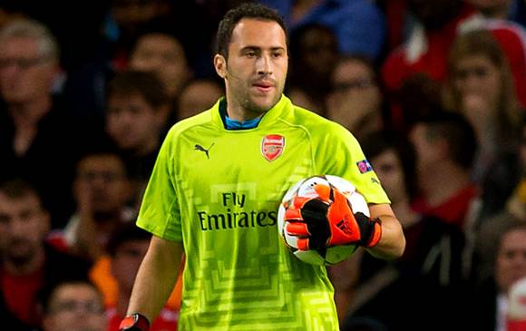 El colombiano se afianzó en la portería del Arsenal tras el escándalo de Wojciech Szczesny. FOTO ARCHIVO AFP