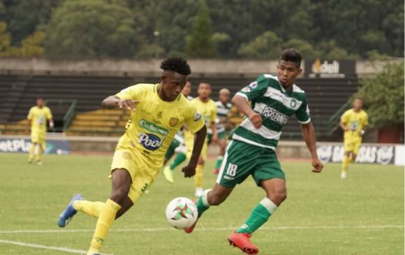 Leones buscó abrir la pizarra pero la falta de puntería y el portero rival se lo impidieron. FOTO Leones FC
