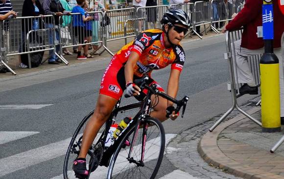 Juliana era patinadora, pero siempre combinaba esta práctica con el ciclismo, por lo que desde adolescente suma experiencias sobre la bicicleta. FOTO tomada de facebook juliana trochez
