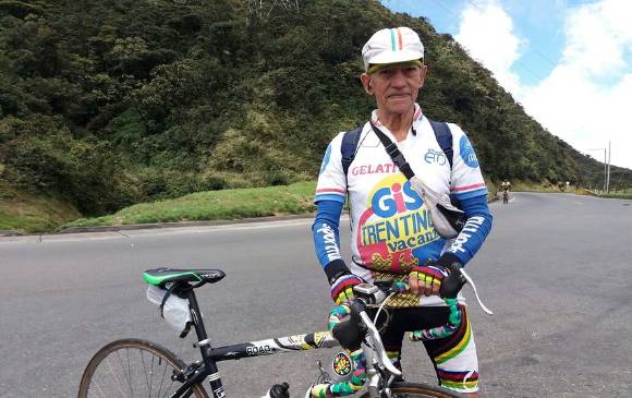 Euclides Garzón Villanueva, ciclista aficionado de Armenia. FOTO COLPRENSA