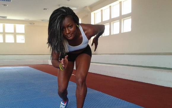 Marizol Landazuri en 100 m. Planos 