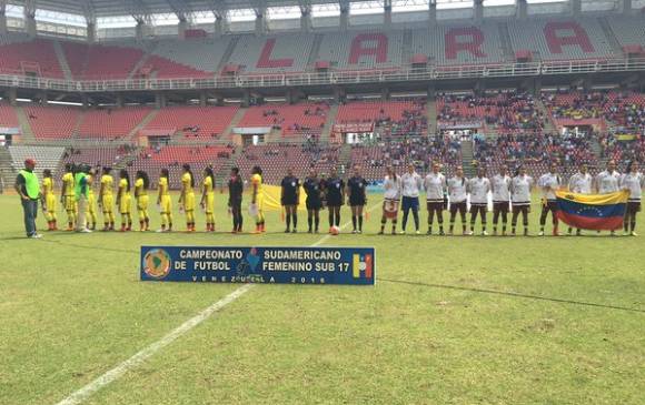 Venezuela pasa a liderar la clasificación del cuadrangular final por mejor diferencia de goles. FOTO Tomada de Twitter Conmebolff 