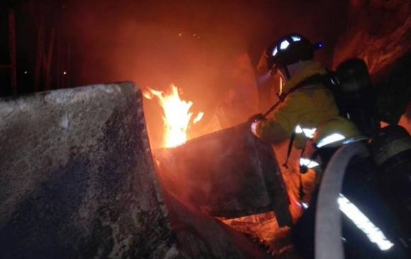 Foto Cortesía Bomberos Bello