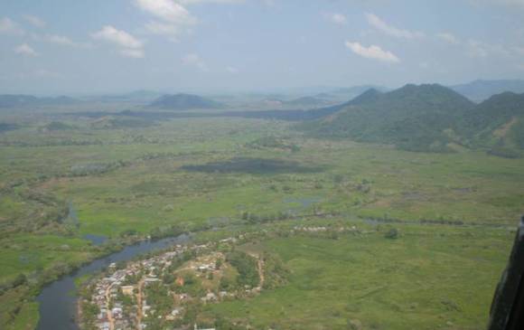 La serranía está ubicada en los límites entre Antioquia y Bolívar. FOTO COLPRENSA