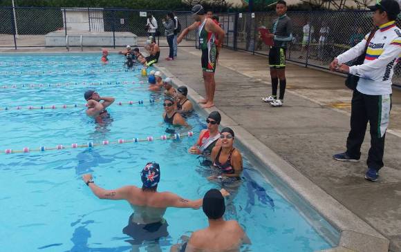 Las largas distancias empiezan a coger fuerza en el triatlón antioqueño. FOTO CORTESÍA liga antioqueña de la disciplina