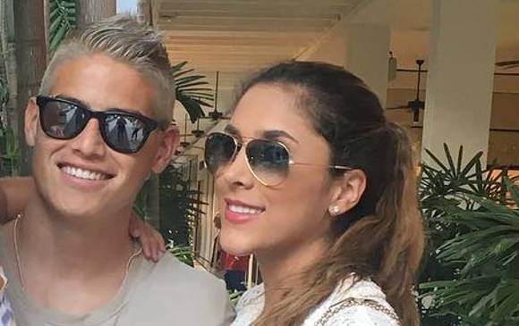 James Rodriguez disfruta de una temporada vacacional con su familia. FOTO Instagram.com/daniela_ospina5