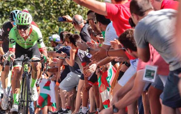 Rigoberto Urán llega a Lombardía fortalecido con su victoria del jueves pasado en la Milán-Turín. FOTO archivo 