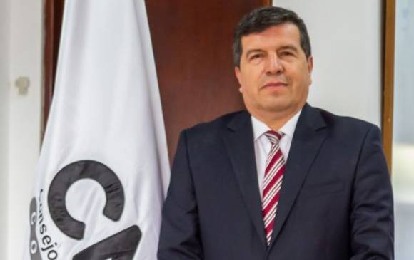 El magistrado del Consejo Nacional Electoral, Virgilio Almanza. FOTO Cortesía CNE