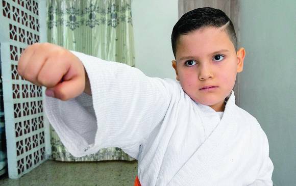 Niños deportistas que cada día retan al pesimismo 