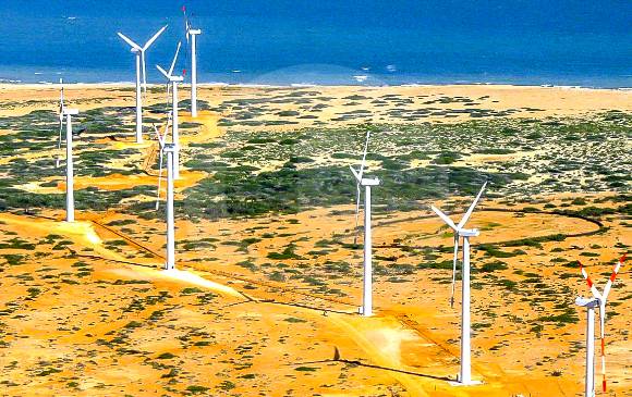 Jepírachi fue el primer proyecto que Colombia registró oficialmente ante la ONU para su estrategia de cambio climático. FOTO El Colombiano