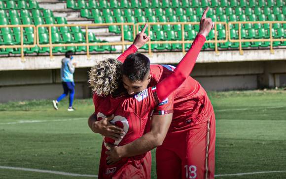 Patriotas Boyacá, el club que más minutos juega en la Liga. FOTO TOMADA DE TWITTER @patriotasboySA