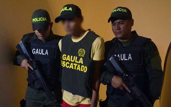 Un expatrullero de la Policía Nacional y alias “el Tío”, fueron enviados a la cárcel por el Juzgado 40 Penal Municipal de Medellín. FOTO CORTESÍA