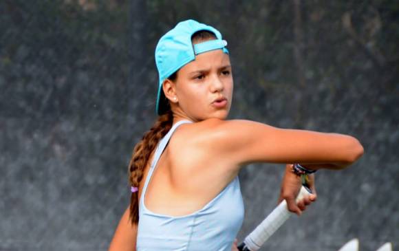 Emiliana Arango, tenista paisa. FOTO cortesía