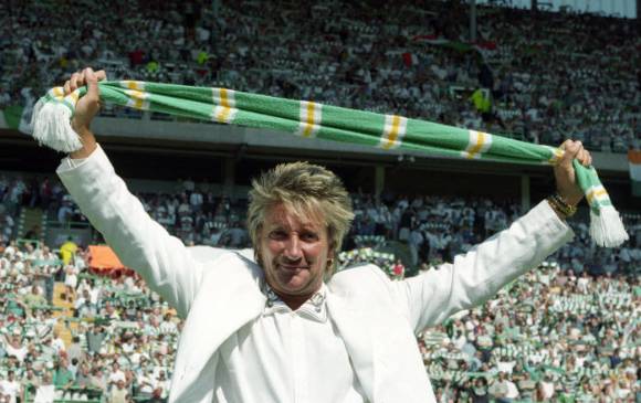 Stewart es un asiduo asistente a los partidos de Celtic como local. FOTO: AFP
